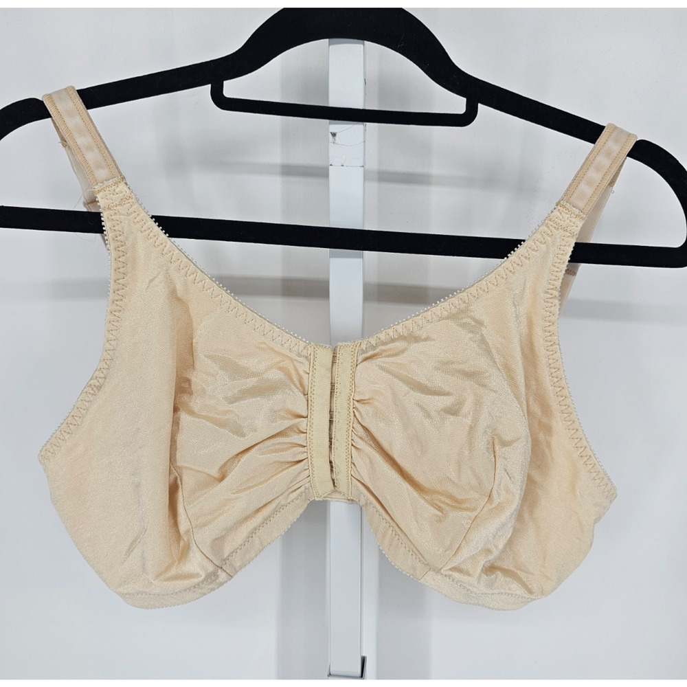 Jodee Balanced Fit Womans Size L Mastectomy Bra Beige Style 571